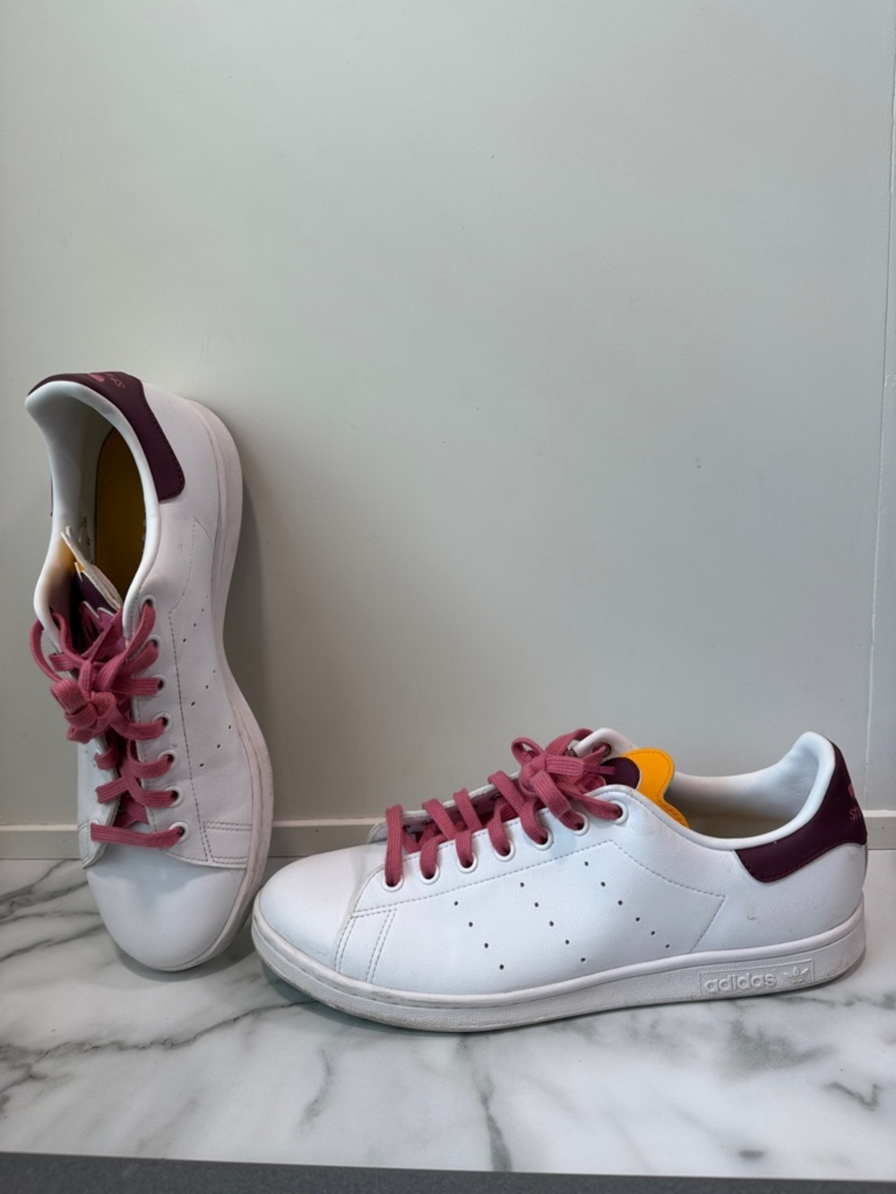 Adidas Stan Smith women's sneakers "White Rose Tone" size 11